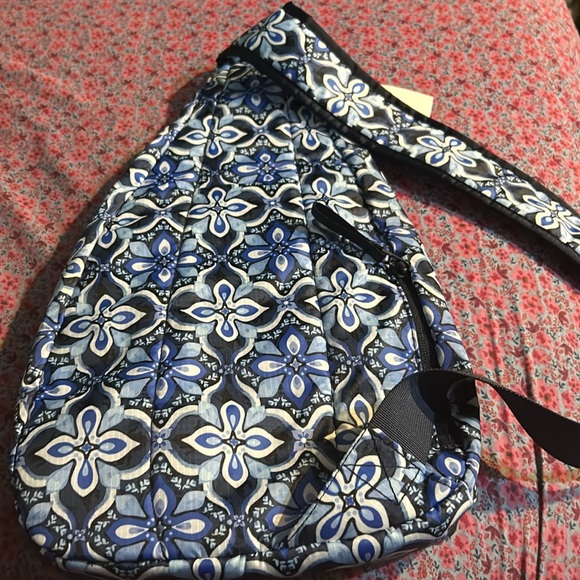 Vera Bradley Sling Backpack Raindrop Medallion NWT main image 8